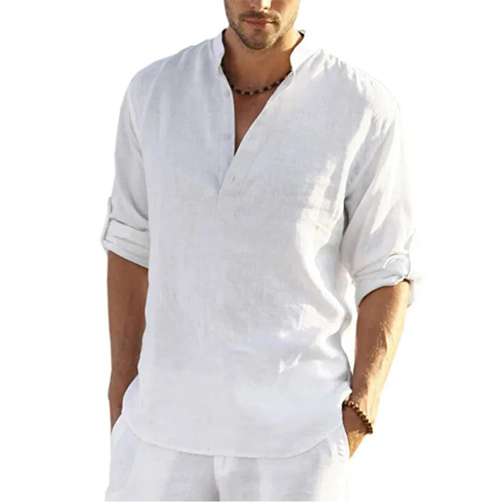 Camisa Linen Casual