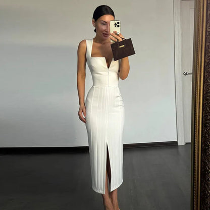 Vestido Zipper Glam