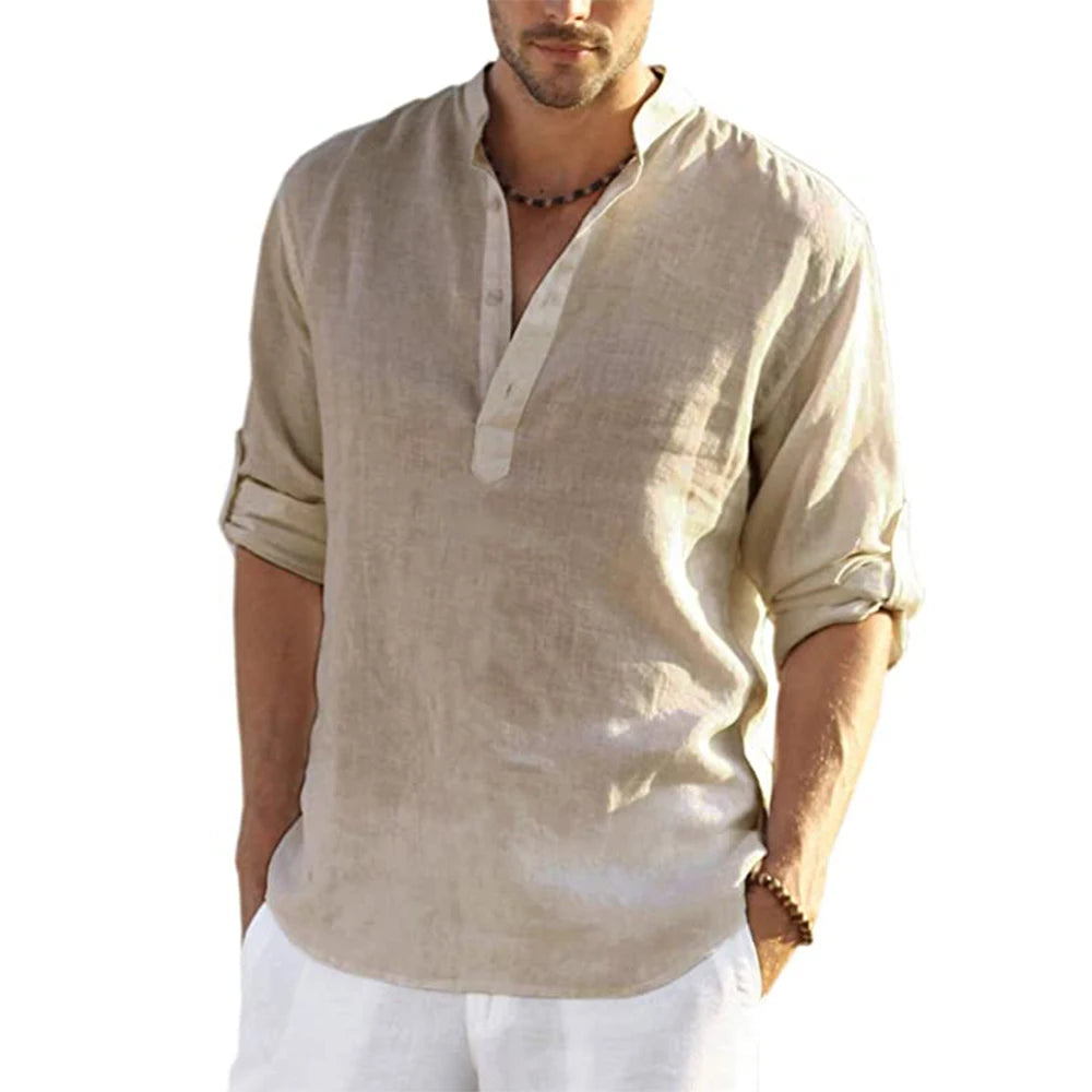 Camisa Linen Casual