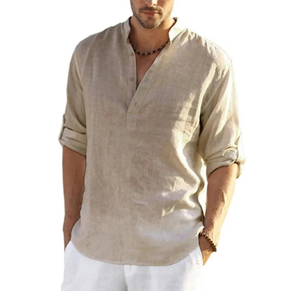 Camisa Linen Casual
