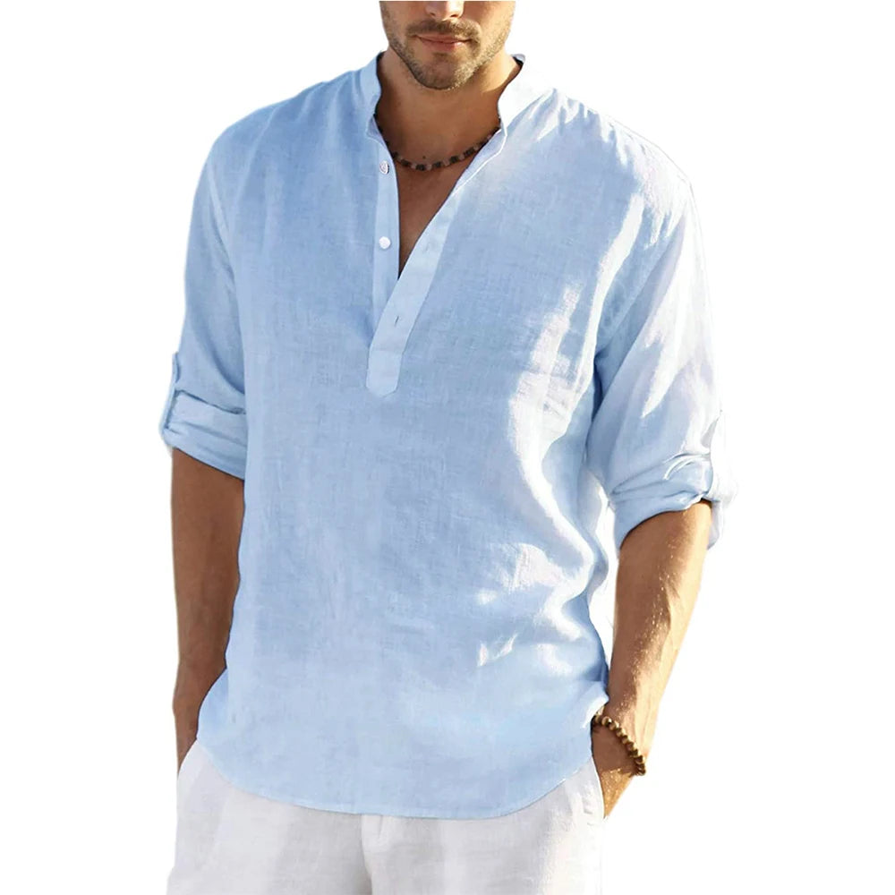 Camisa Linen Casual